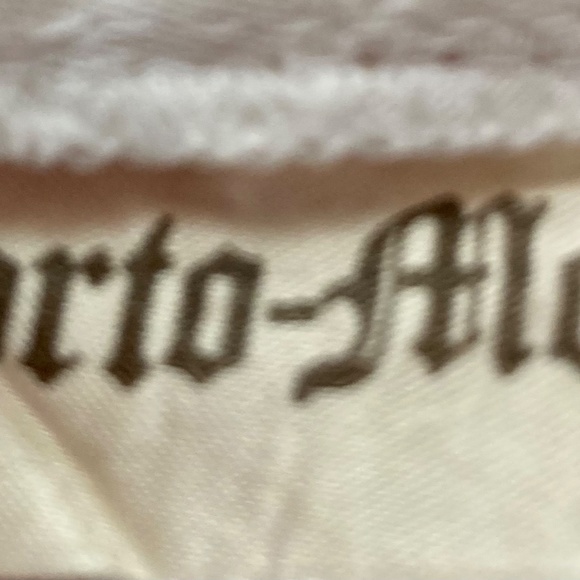 Porto-Modes White 100% Cotton Brocade, Elegant, Lovely Skirt & Top Combo Size 9 - Picture 6 of 7